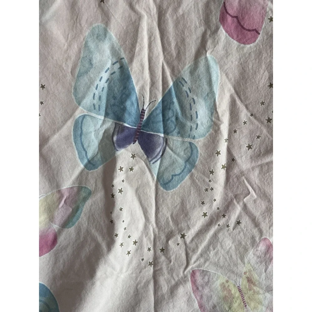 Pottery Barn Kids Gigi Butterfly Full Queen Duvet Cover Butterfly 100% Cotton